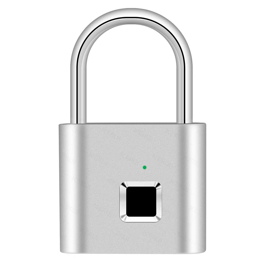 Kłódka zamek elektroniczny na odcisk palca wodoodporny inteligentny USB